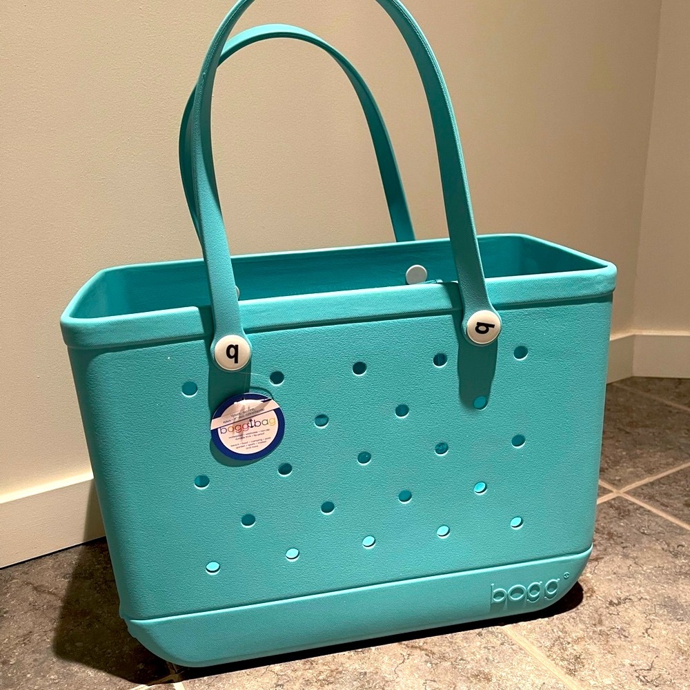 THE ORIGINAL BOGG BAG TURQUOISE AND CAICOS